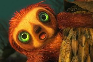 Guy's trusty pet sloth Belt in The Croods