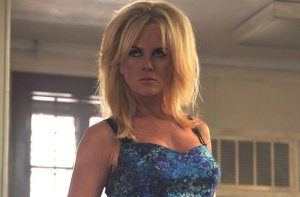 Nicole Kidman as the vampish "oversexed Barbie doll" Charlotte Bless in The Paperboy