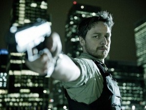 Obsessive cop Max Lewinsky (James McAvoy) in Welcome to the Punch