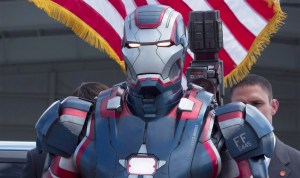 War Machine, make that Iron Patriot, in Iron Man 3