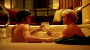 A scene that's probably 'too gay' for the studios in Behind the Candelabra