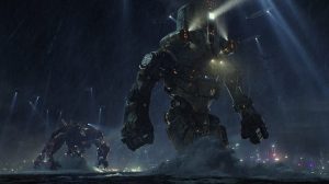 The Jaeger's go to war in Pacific Rim