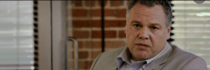 Vincent D'Onofrio channeling Marlon Brando (physically anyway) as Lester Clark in Escape Plan