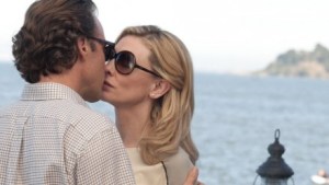 Jasmine (Cate Blanchett) finds the chance of a new life with Dwight (Peter Sarsgaard) in Blue Jasmine