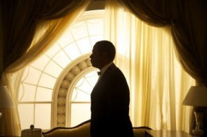 Cecil Gaines (Forest Whitaker) within his second home - the White House - in The Butler