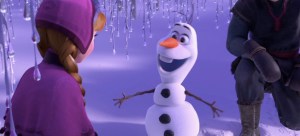 Olaf (Josh Gad) just wants a hug in Frozen