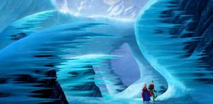 The sumptuous visuals in Frozen