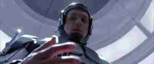 Alex Murphy (Joel Kinnaman) realises what's happened to him in RoboCop
