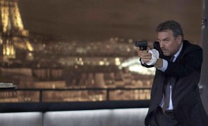 It's an ageing American CIA guy (played by Kevin Costner) in Paris (again) in 3 Days To Kill