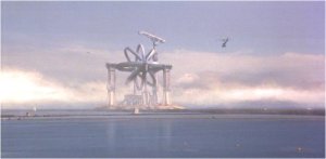 The 'alien' machine is  made a reality in Contact 