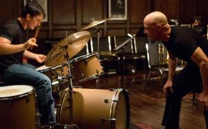 Andrew (Miles Teller) gets the first of many bollockings in Whiplash