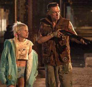 Street thugs Ninja (Ninja) and Yolandi (Yolandi Visser) in Chappie