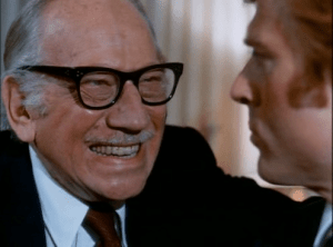 Father and son: John J McKay (Melvyn Douglas) and Bill McKay (Robert Redford) in The Candidate