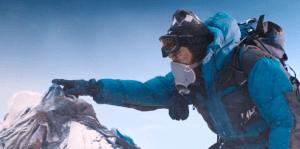 Aaaannnddd there. The summit of Everest is reached