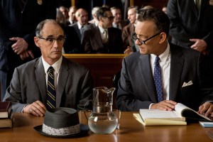 "Would it help?": James B. Donovan (Tom Hanks) and suspected Soviet spy Rudolf Abel (Mark Rylance) in Bridge Of Spies