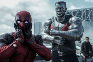 Deadpool (Ryan Reynolds), Colossus (Stefan Kapičić) and Negasonic Teenage Warhead (Brianna Hildebrand) in Deadpool