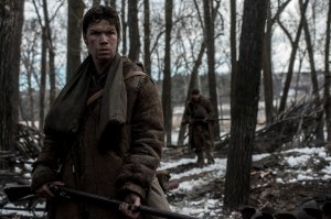 Mountain man: Jim Bridger (Will Poulter) in The Revenant