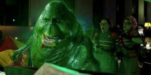 Slimer makes an unwelcome appearance in Ghostbusters
