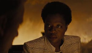 The wall: Viola Davis as the decidedly unpleasant Amanda Waller in Suicide Squad