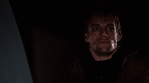 Would you trust this man? Brian Thompson as The Night Slasher in Cobra