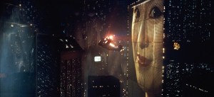 The rain-soaked dystopia on 2019-era LA in Blade Runner: The Final Cut